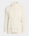 Issey Miyake Men's Multi-pocket Pleated Button-down Shirt In Neutral