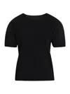 Issey Miyake Basic Pleated T-shirt In Black