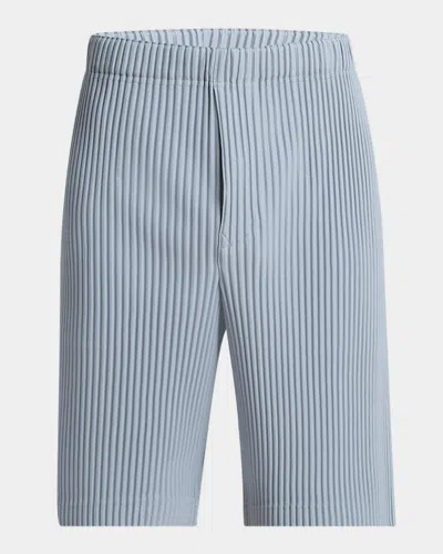 ISSEY MIYAKE MEN'S PLEATED PULL-ON SHORTS