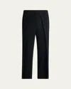 Issey Miyake Men's Pleated Straight-leg Pants