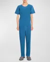 Issey Miyake Blue Ronan Bouroullec Edition Rb_color Palette 2 Trousers In Iron Blue