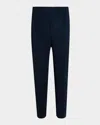 Issey Miyake Core Straight Leg Trousers In Midnight Blue