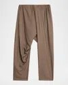 Issey Miyake Men's Swing Pants In Brown