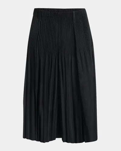 Issey Miyake Men's Tailored Pleat Shorts In Black