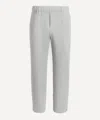 Issey Miyake Mens Core Pleated Straight Leg Trousers In Light Grey