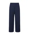 Issey Miyake Merry Bicolor Trousers In Dark Blue