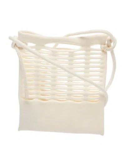 Pre-owned Issey Miyake Messenger Bag In Neutral