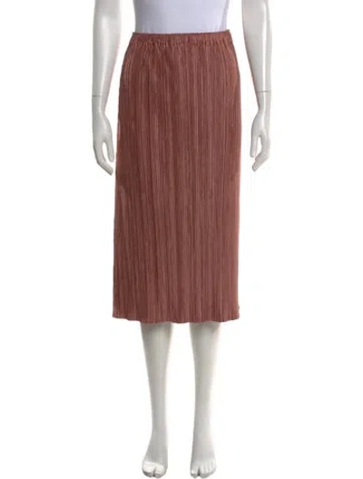 Pre-owned Issey Miyake Midi Length Skirt In Multi