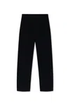 Issey Miyake Navy Monthly Color November Trousers In Black