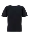 Issey Miyake Black Basics T-shirt In Black
