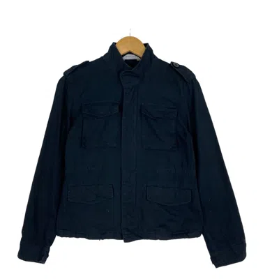 Pre-owned Issey Miyake Mimosa Inspired  Multipocket Cropped Jacket In Black