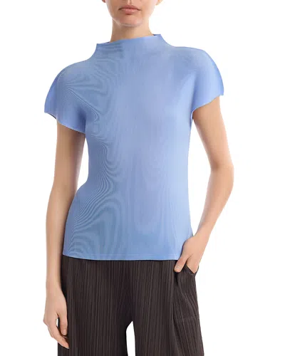 Issey Miyake Mist August Top In Blue