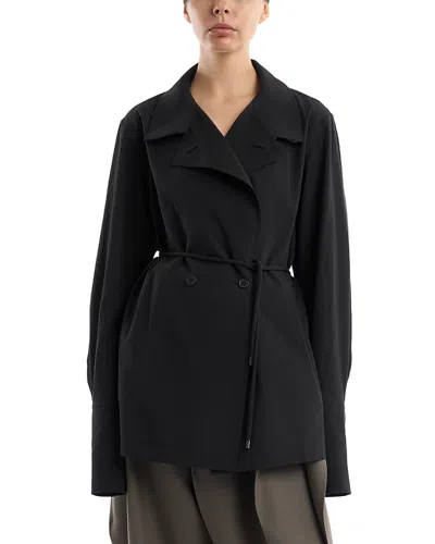 Issey Miyake Monsieur Shirt In Black