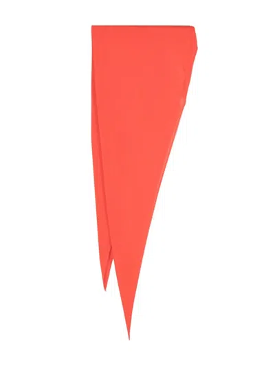 Issey Miyake Monthly April Scarf In Red