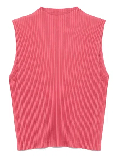 Issey Miyake Monthly Color April Top In Pink