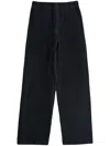 Issey Miyake Navy Monthly Color November Trousers In Blue