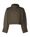 Issey Miyake Monthly Color June Turtleneck In Brown