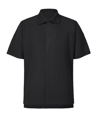 ISSEY MIYAKE HOMME PLISSÉ ISSEY MIYAKE MONTHLY COLOR MAY POLO SHIRT