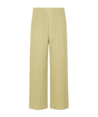 ISSEY MIYAKE PLISSÉ-EFFECT WIDE-LEG TROUSERS
