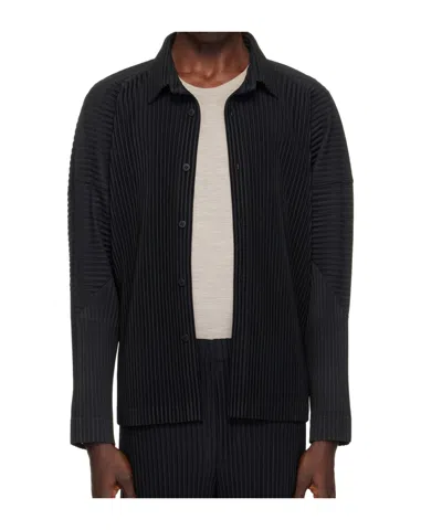 Issey Miyake Monthly Color November Shirt In Black