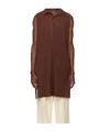 Issey Miyake Brown Monthly Color February Polo In Brown
