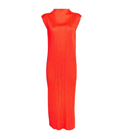 ISSEY MIYAKE MONTHLY COLORS APRIL MAXI DRESS