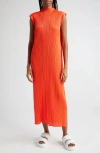 ISSEY MIYAKE PLEATS PLEASE ISSEY MIYAKE MONTHLY COLORS APRIL PLEATED DRESS