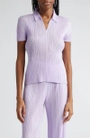ISSEY MIYAKE MONTHLY COLORS APRIL PLEATED TOP