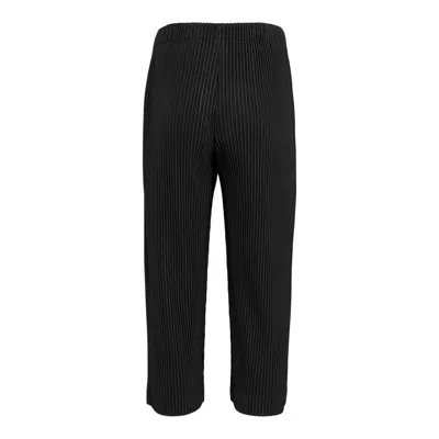 Issey Miyake Pleated Trousers In Black