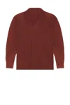 Issey Miyake Homme Plisse'  Men Pleated Polo Shirt In Brown