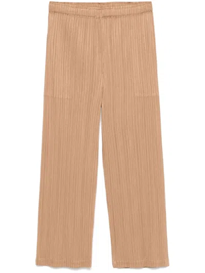 Issey Miyake Monthly Colors: December Trousers In Braun
