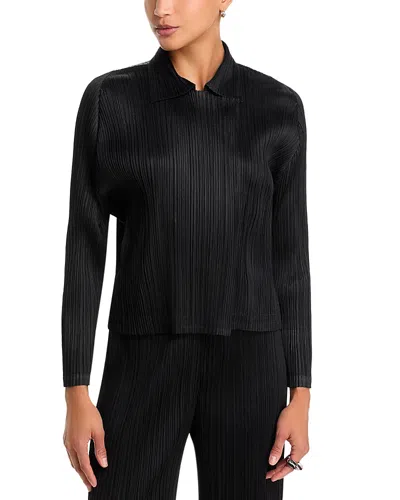 Issey Miyake Monthly Colors February Jacket In Black