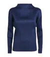 Issey Miyake Navy Monthly Colors February Top In Navy