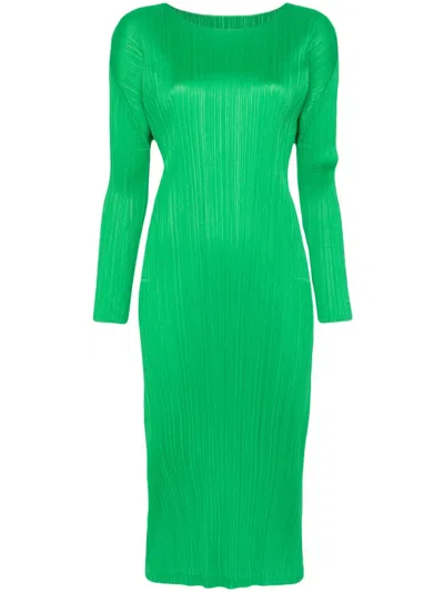 ISSEY MIYAKE MONTHLY COLORS: FEBRUARY MIDI DRESS