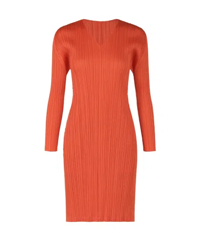 ISSEY MIYAKE MONTHLY COLORS: FEBRUARY MIDI DRESS