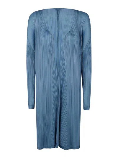 Issey Miyake Monthly Colors January Cardigan In Blue