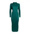 Issey Miyake Monthly Colors January Midi Dress In Green