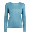 Issey Miyake Blue Monthly Colors Sweater In Grey
