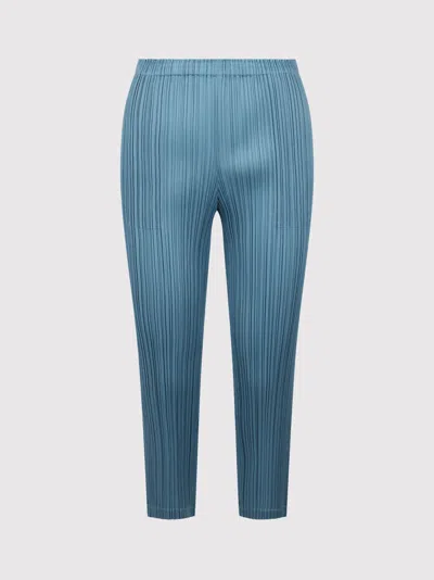 Issey Miyake Monthly Colors : January Trousers In Blue