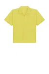 Issey Miyake Monthly Colors July Button Down Shirt In Yellow