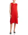 Issey Miyake Monthly Colors July Dress In Red
