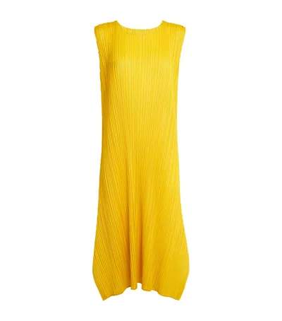 Issey Miyake Monthly Colors July Midi Dress In Multi