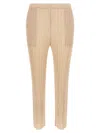 Issey Miyake Beige Monthly Colors July Pants In Neutral