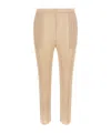 Issey Miyake Beige Monthly Colors July Pants In Burgundy
