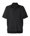 Issey Miyake Men's Pleated Button-down Shirt In Black