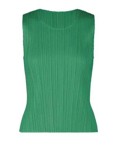 Issey Miyake Monthly Colors : July  Top In Green