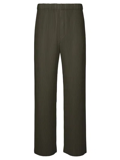 Issey Miyake Monthly Colors July Trousers In Brown