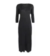 Issey Miyake Monthly Colors February Midi Dress In Black