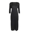 Issey Miyake Monthly Colors February Midi Dress In Black