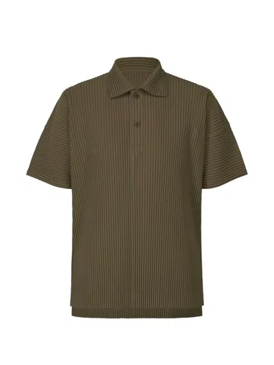 Issey Miyake Monthly Colors June Polo Shirt In Brown